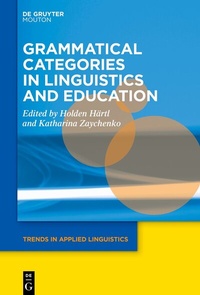 Abbildung von: Grammatical Categories in Linguistics and Education - De Gruyter Mouton