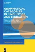 Cover: Grammatical Categories in Linguistics and Education - De Gruyter Mouton