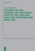 Cover: Studies in the Gospel of Matthew and in the Pauline and Deuteropauline Epistles - De Gruyter