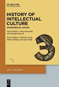 Abbildung von: History of Intellectual Culture 3/2024 - De Gruyter Oldenbourg