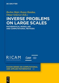 Abbildung von: Inverse Problems on Large Scales - De Gruyter