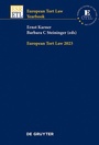 Cover: 2023 - De Gruyter