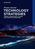 Cover: Technology Strategies - De Gruyter