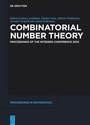 Cover: Combinatorial Number Theory - De Gruyter