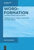 Cover: Word-Formation - Language Contact and Diachrony - De Gruyter Mouton