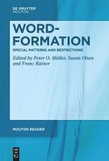 Cover: Word-Formation - Special Patterns and Restrictions - De Gruyter Mouton