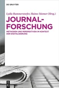 Cover: Journalforschung - De Gruyter