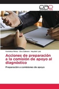Cover: Acciones de preparacion a la comision de apoyo al diagnostico - Editorial Academica Espanola