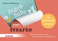 Cover: Augenh&ouml;he statt Strafen - Das Kartenset zum Buch - Verlag Herder