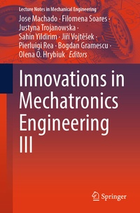 Enlarge image Cover: Innovations in Mechatronics Engineering III - Springer