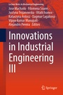 Cover: Innovations in Industrial Engineering III - Springer