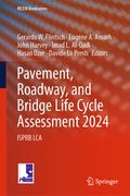 Cover: Pavement, Roadway, and Bridge Life Cycle Assessment 2024 - Springer