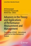 Cover: Advances in the Theory and Applications of Performance Measurement and Management - Springer