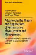 Cover: Advances in the Theory and Applications of Performance Measurement and Management - Springer