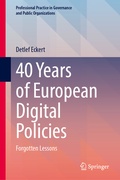 Cover: 40 Years of European Digital Policies - Springer