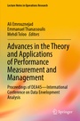 Cover: Advances in the Theory and Applications of Performance Measurement and Management - Springer