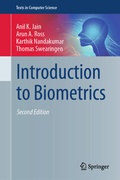 Cover: Introduction to Biometrics - Springer