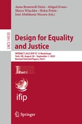 Cover: Design for Equality and Justice - Springer