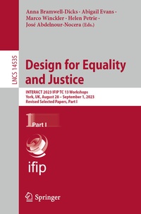 Abbildung von: Design for Equality and Justice - Springer