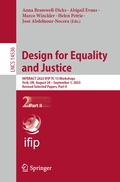 Cover: Design for Equality and Justice - Springer