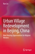 Cover: Urban Village Redevelopment in Beijing, China - Springer
