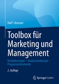 Cover: Toolbox f&uuml;r Marketing und Management - Springer Gabler