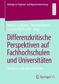 Cover: Differenzkritische Perspektiven auf Fachhochschulen und Universit&auml;ten - Springer VS