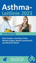 Cover: Asthma-Leitlinie 2023 - Dustri-Verlag