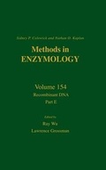 Cover: Recombinant DNA, Part E: Volume 154 - Academic Press