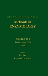 Enlarge image Cover: Recombinant DNA, Part E: Volume 154 - Academic Press