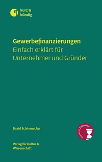 Abbildung von: Gewerbefinanzierungen - Verlag für Kultur und Wissenschaft