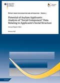 Cover: Potential of Asylum Applicants: Analysis of "Social Component" Data Relating to Applicants's Social Structure - Bundesamt f&uuml;r Migration und Fl&uuml;chtlinge