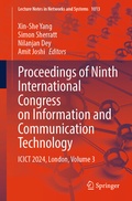 Cover: Proceedings of Ninth International Congress on Information and Communication Technology - Springer