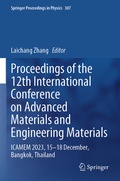 Cover: Proceedings of the 12th International Conference on Advanced Materials and Engineering Materials - Springer