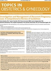 Abbildung von: Topics in Obstetrics & Gynecology: Practical CME Newsletter for Clinicians - Lippincott