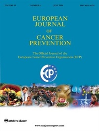 Abbildung von: European Journal of Cancer Prevention - Lippincott