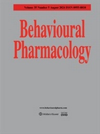 Abbildung von: Behavioural Pharmacology - Lippincott