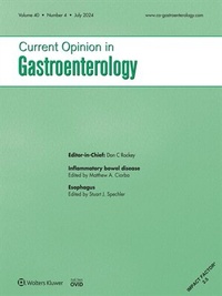 Abbildung von: Current Opinion in Gastroenterology - Lippincott