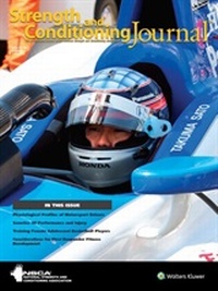 Abbildung von: Strength and Conditioning Journal - Lippincott