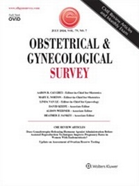 Abbildung von: Obstetrical & Gynecological Survey - Lippincott