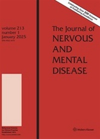 Abbildung von: Journal of Nervous and Mental Disease - Lippincott