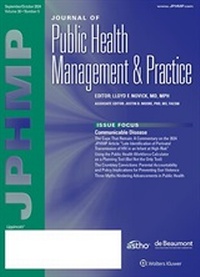 Abbildung von: Journal of Public Health Management & Practice - Lippincott