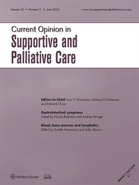 Abbildung von: Current Opinion in Supportive and Palliative Care - Lippincott