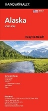 Cover: Rand McNally Easy to Read: Alaska State Map - Rand McNally