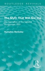 Cover: The Myth That Will Not Die - Routledge