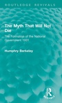 Cover: The Myth That Will Not Die - Routledge