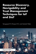 Cover: Resource Discovery, Navigability and Trust Management Techniques for IoT and SIoT - Chapman & Hall/CRC