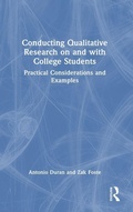 Cover: Conducting Qualitative Research on and with College Students - Routledge