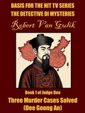 Cover: Three Murder Cases Solved (Dee Goong An) - Alien eBooks