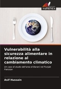 Cover: Vulnerabilita alla sicurezza alimentare in relazione al cambiamento climatico - Edizioni Sapienza